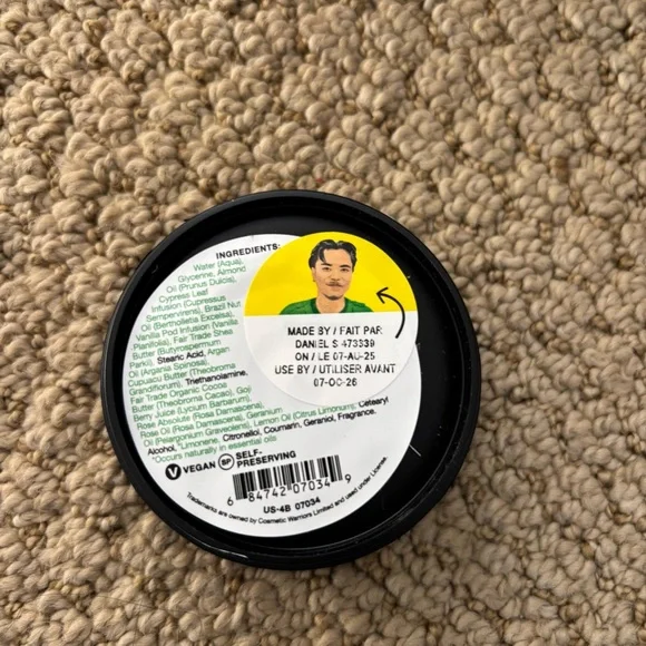 LUSH Ro’s Argan Body Conditioner 1.5oz Mini Size New - Picture 3 of 3